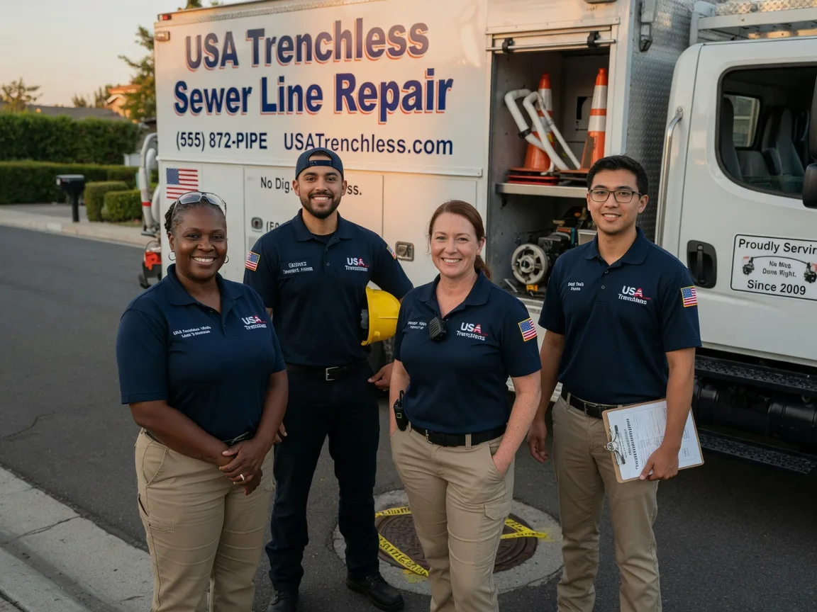 Sewer Line Repair company in Croton, OH